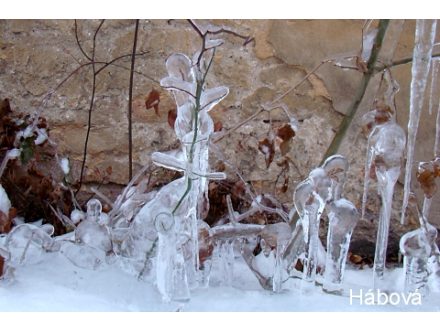 Ledové postavičky Kateřina Hábová (2.A) Kunratický rybník - 16. 1. 2010